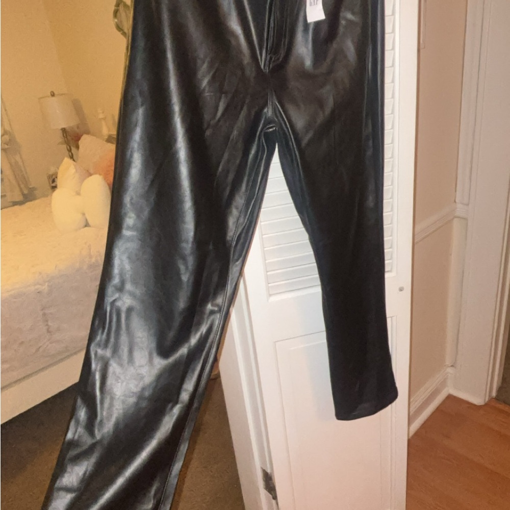 GAP Black High Rise Vintage Slim Pants